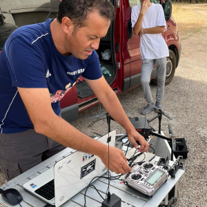 David impartiendo formación practica en el curso de la JCCM